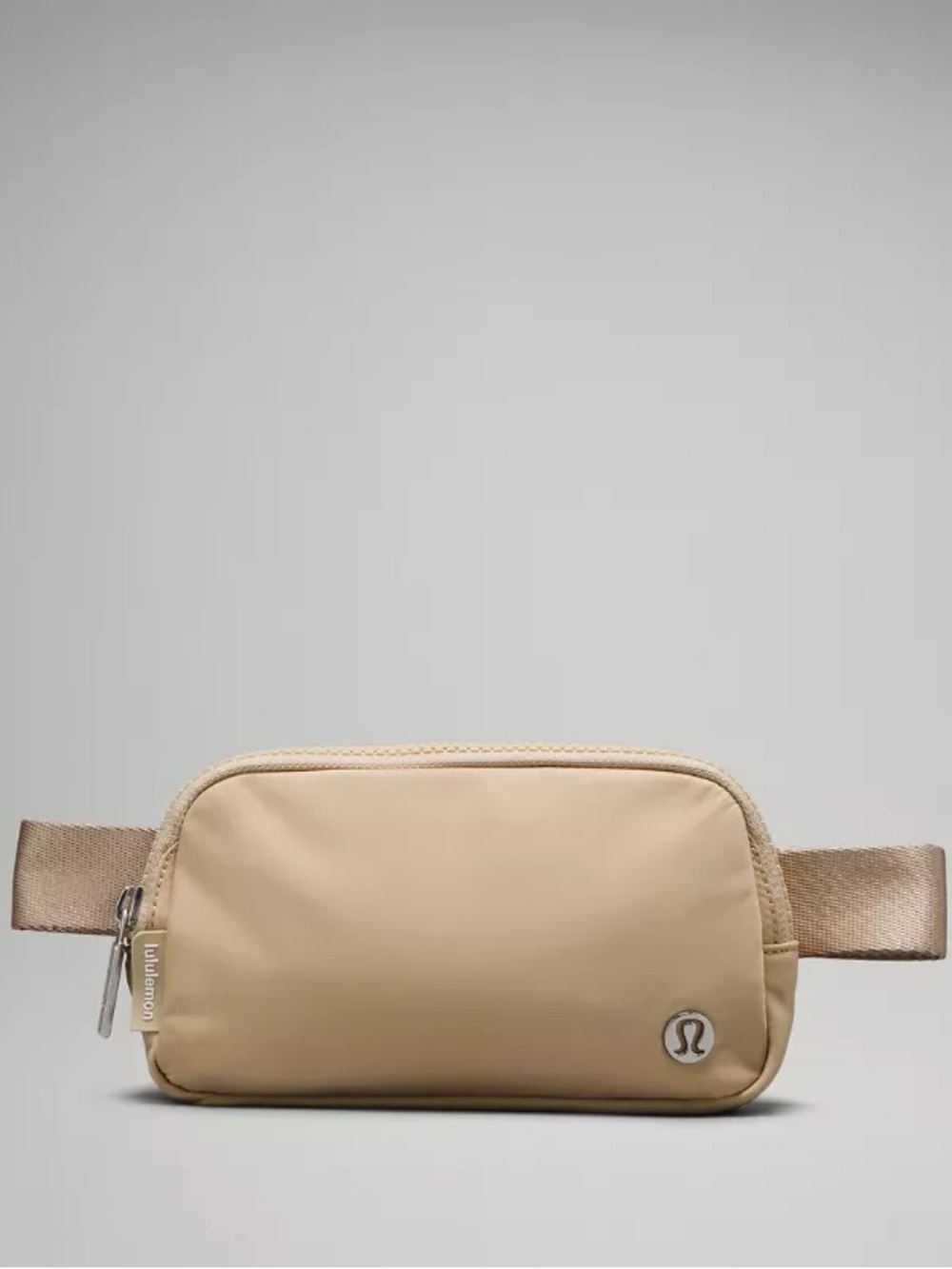 Lululemon beige belt bag